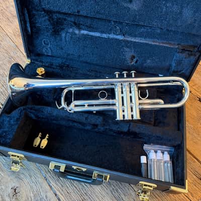 Yamaha YTR-5335GSAL Allegro Bb Trumpet 2010s - Silver image 4