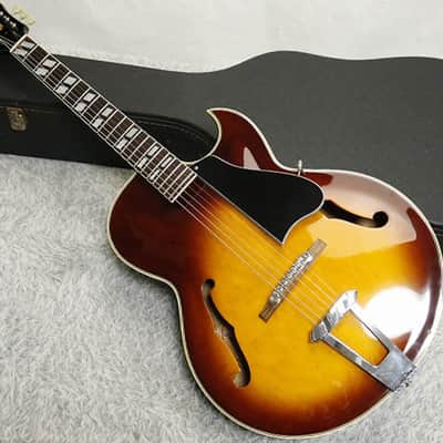 Vintage 1987 made Greco Super Real Project Series FA-67-70 Hollow body w/Hardcase Made in Japan image 25