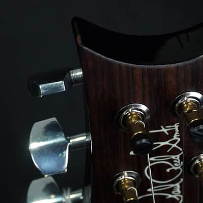 Preowned 2017 PRS Custom 24 - Dark Blue Smokeburst w/ Stained Binding image 9