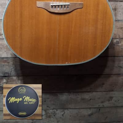 Ovation Balladeer 1111-4 natural. Solid spruce top, no electronics. 1975 image 3