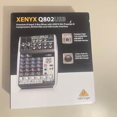 Behringer Xenyx Q802USB 8-Input Mixer with USB 2012 - Present - Standard image 1