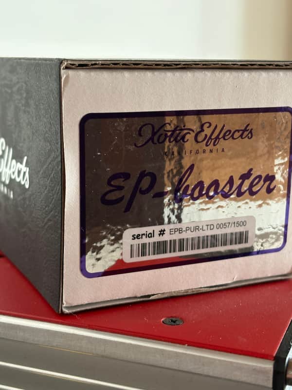 Xotic EP Booster Limited Edition 2024 - Metallic Purple | Reverb