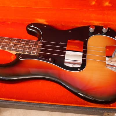 Fender Precision Bass 1974 Sunburst image 13