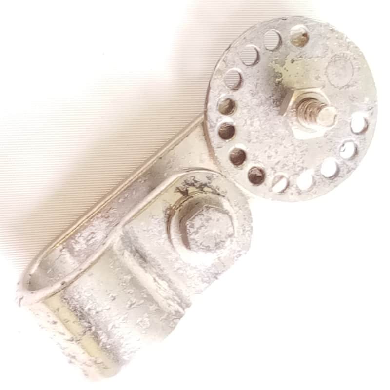 Pearl Rail Mount Slider Clamp Bass Drum Hoshino Chrome Star Stencil MIJ Japan60s image 1
