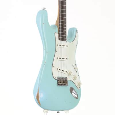 Fender Custom Shop Time Machine Series 1960 Stratocaster Relic Aged Daphne Blue [CZ530518] (06/17) image 8