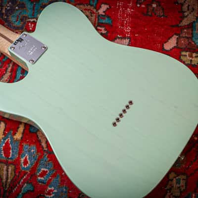 FENDER USA FSR Parallel Universe II Magico Telecaster "Trans Surf Green + Maple" (2020) image 14