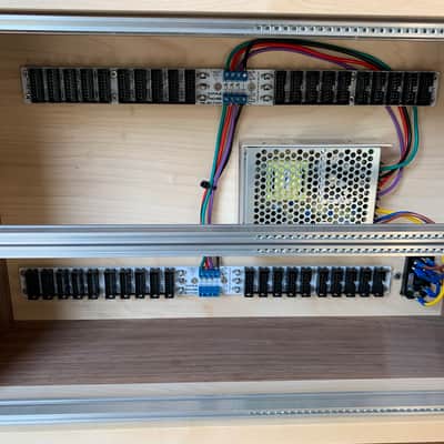 Eurorack Modular Case 6U 84HP - solid wood image 2