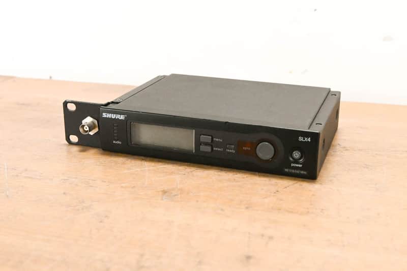 Shure SLX4 Wireless Receiver - H5 Band: 518-542 MHz (NO POWER SUPPLY) CG010CX image 1