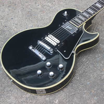 1972 Greco Japan EG-420B  Les Paul Custom (Ebony) image 1