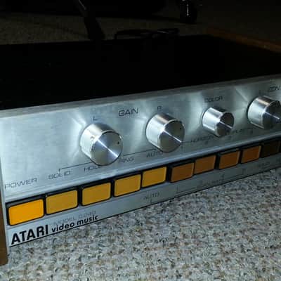 Atari Video Music C-240 Audio Video Vintage Music Visualizer Effects Show RARE image 3