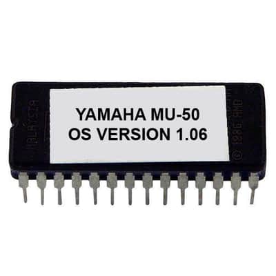 Yamaha MU-50 OS Firmware 1.06 EPROM Tone generator Update Upgrade MU50 Ic Chip