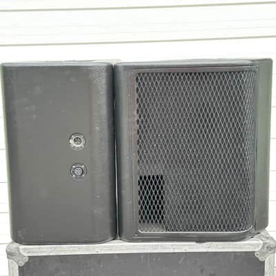 (2) Clair Brothers 12AM 12" Stage Monitor Wedges w/ Port Road Case #143 THS image 5