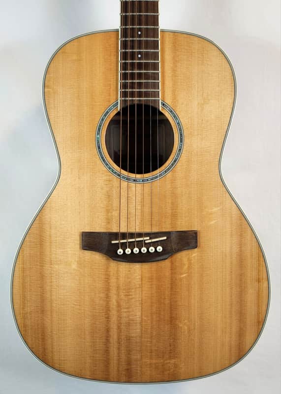 Takamine GY51E New Yorker, Full Scale Parlor Size Acoustic/Electric Guitar, Natural image 1