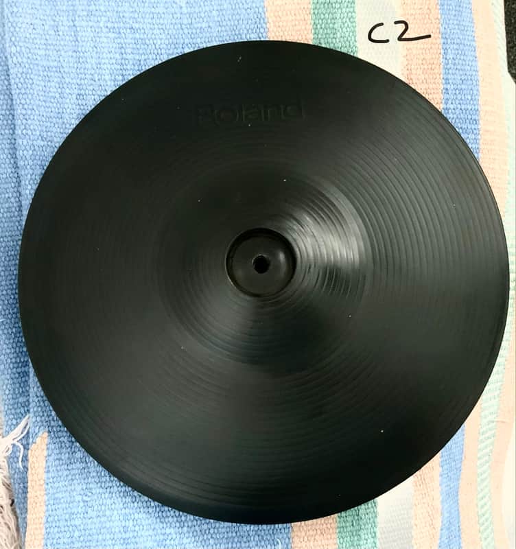 Roland Roland CY-12R/C ride/crash V-Cymbal Pad .Advanced 12-inch crash 2002 image 1