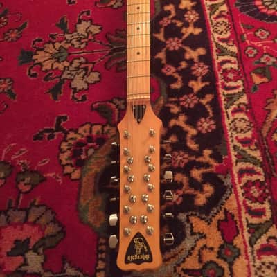 Shergold  Left Handed 12 String  Custom Masquerader 1986 Tobacco Burst image 4