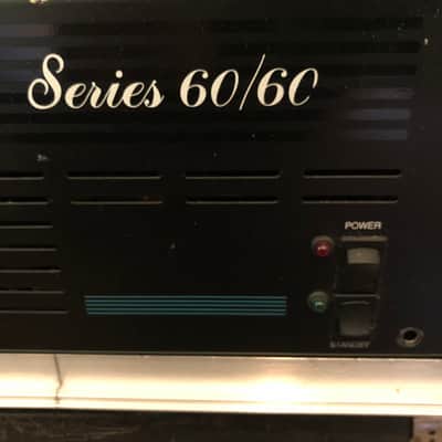 Peavey classic stereo tube power amp 60/60c 1990's ? - black image 1