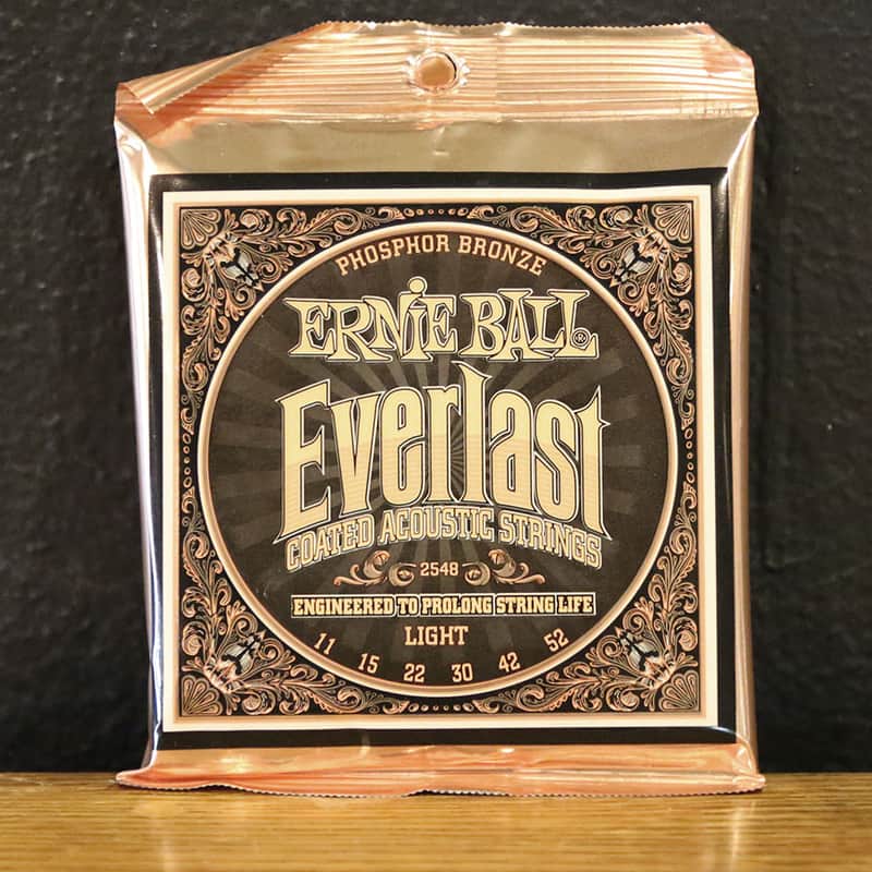 Ernie Ball 2548 Everlast Coated Light Acoustic Guitar Strings, .011 - .052 image 1