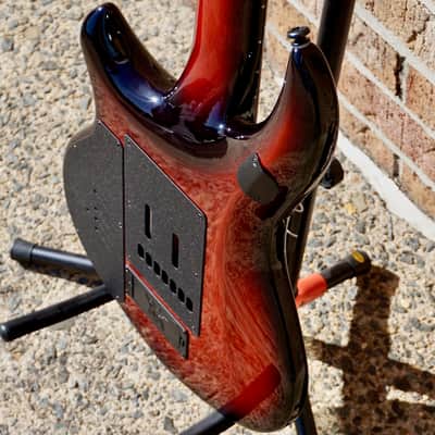 Ernie Ball Music Man Majesty 7 Ember Glow image 9