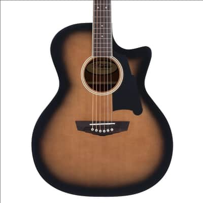 D'Angelico Premier Gramercy Acoustic-Electric Guitar in Aged Burst Finish; Captivating Elegance, Mint image 14