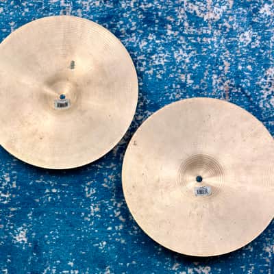 Don't pay £400+!! 14" Zildjian A NEW BEAT Hihats 932g 1374g image 9