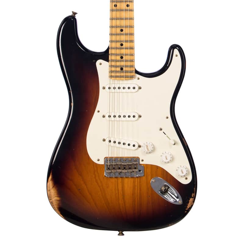 Fender Custom Shop MVP 1956 Stratocaster Relic - Wide Fade 2-Tone Sunburst - Dealer Select Master Vintage Player Series Electric Guitar - NEW! image 1