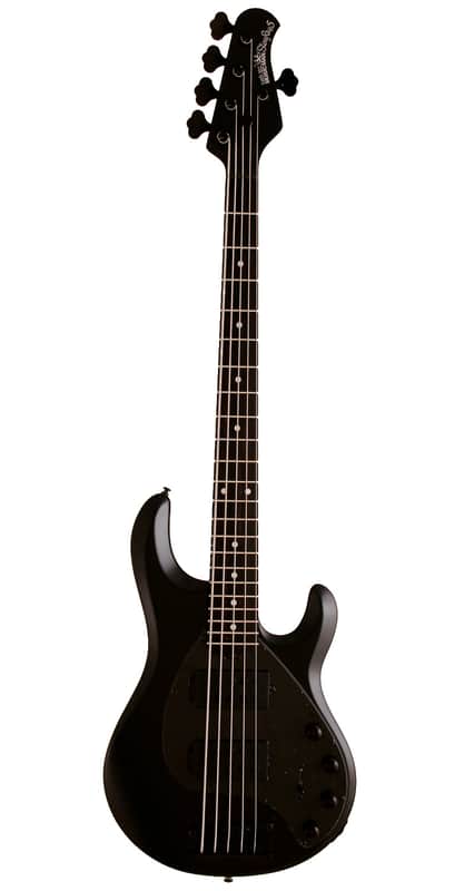 Music Man StingRay 5-String Stealth Black (Ebony Fingerboard) | Reverb