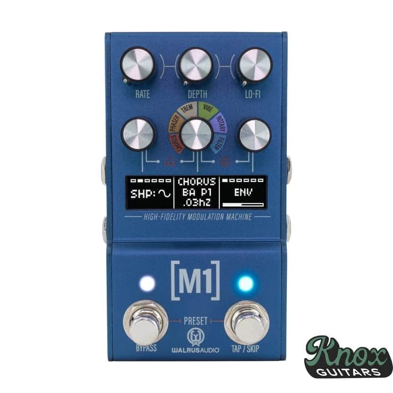NEW Walrus Audio Mako M1 MKII High-Fidelity Modulation Machine 2024 - Present - Blue image 1