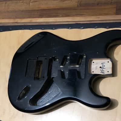 1988 Kramer USA Pacer Deluxe F Series Plate Black Guitar Body Floyd Ready image 2