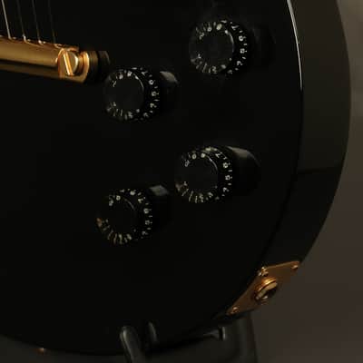 1994 Gibson Les Paul Studio Black/Ebony with GOLD hardware image 7