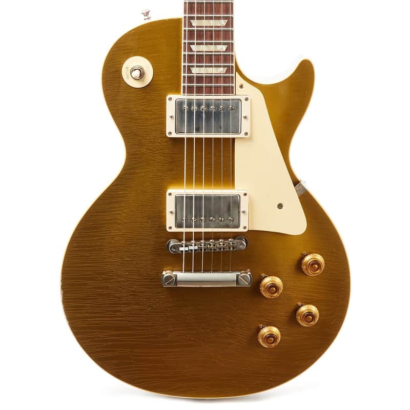 Gibson Custom Shop Murphy Lab '57 Les Paul Goldtop Reissue Light Aged image 2