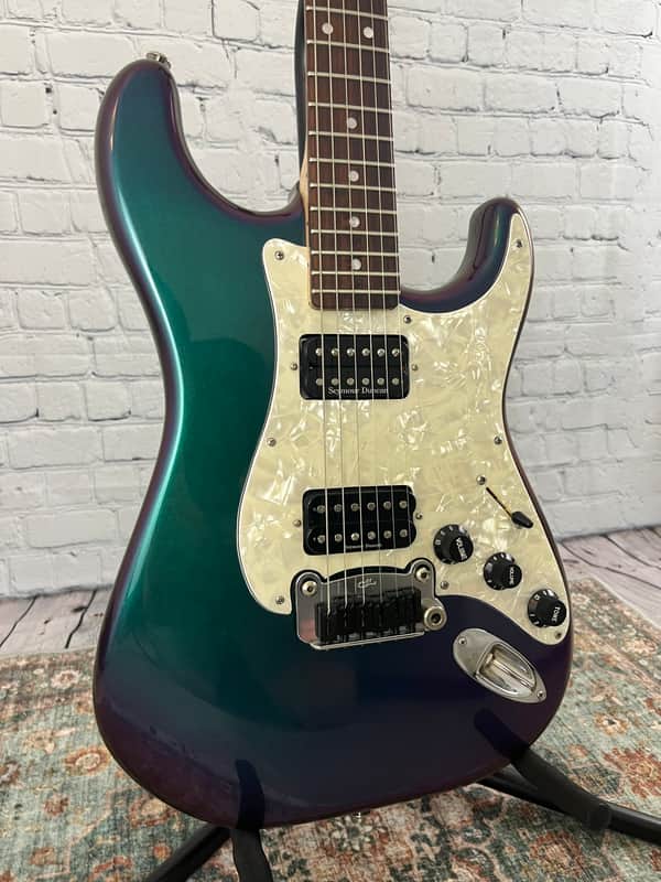 G&L USA Legacy Mid 90's - Chameleon Blue/Purple/Green image 1