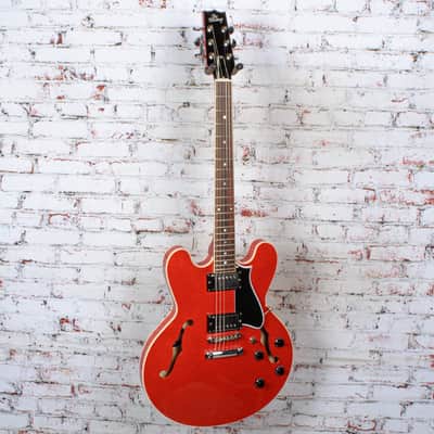 Heritage - H-535 Semi-Hollow - Electric Guitar Transparent Cherry w/HSC 7lbs 13oz USED image 10