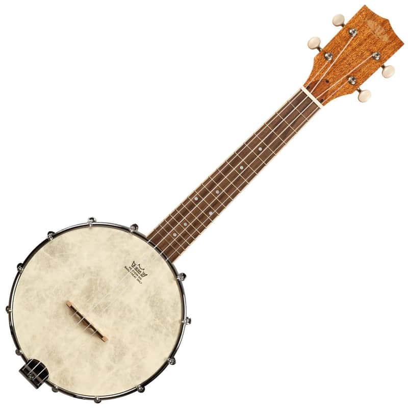 Kala Brand Concert Banjolele Ukulele Banjo & Gig Bag Natural Mahogany image 1
