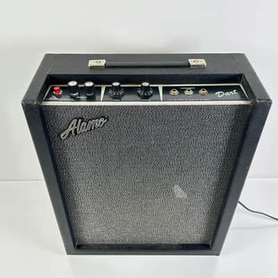 Alamo Dart Model 2573 Tube Amp 1974 Black Tolex Vintage 1x10 image 3