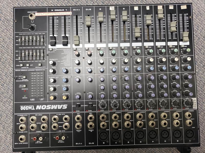 Samson TM500 Powered Mixer image 1