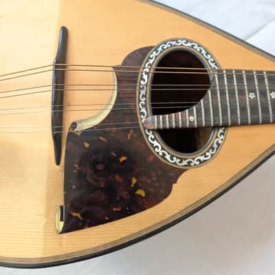1926 Luigi Embergher Orchestra Model No. 3 — Roman bowlback mandolin, all original. image 9