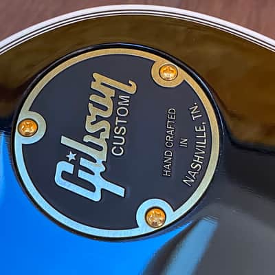Gibson Custom Shop M2M Les Paul Custom Raw Natural Top "Mick Ronson" image 14
