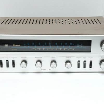 *Serviced* Sansui Model 250 Tube Stereo Receiver Vintage HiFi -- New Capacitors, LED Bulbs image 1