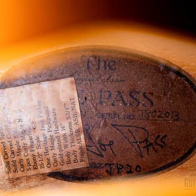 1983 Ibanez JP20 Joe Pass Signature Archtop Electric Guitar Sunburst w/ Super 58 & Case, Japan Fujigen image 6