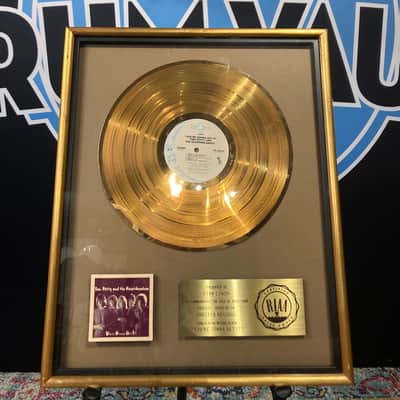 Stan Lynch Tom Petty and The Heartbreakers, RIAA, "You're Gonna Get It", Gold Record (#35) image 1