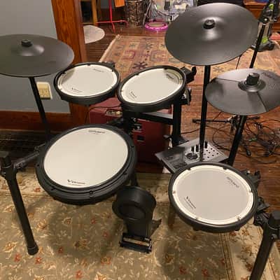 Roland TD-17KV2 V-Drum Kit with Mesh Pads 2022 - Present - Black