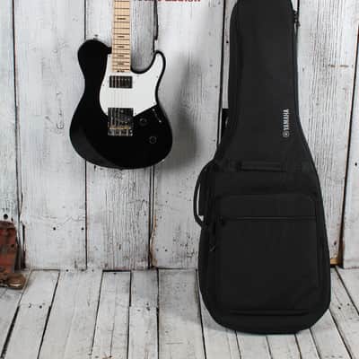 Yamaha PACS+11SM Pacifica Standard Plus Electric Guitar Black with Gig Bag image 2