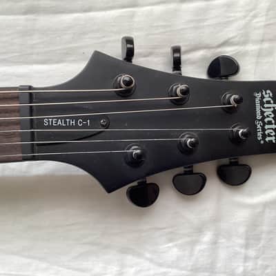 Schecter Stealth C-1 FR 2016 - Satin Black image 5