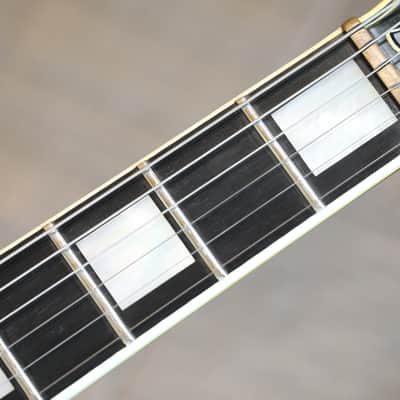 1974 Gibson Les Paul Custom Electric Guitar Black Ebony w/ Nickel Hardware + OHSC image 10