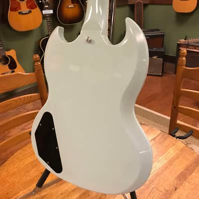 2019 Gibson Custom Shop 61/59 SG Fat Neck Frost Blue VOS image 13
