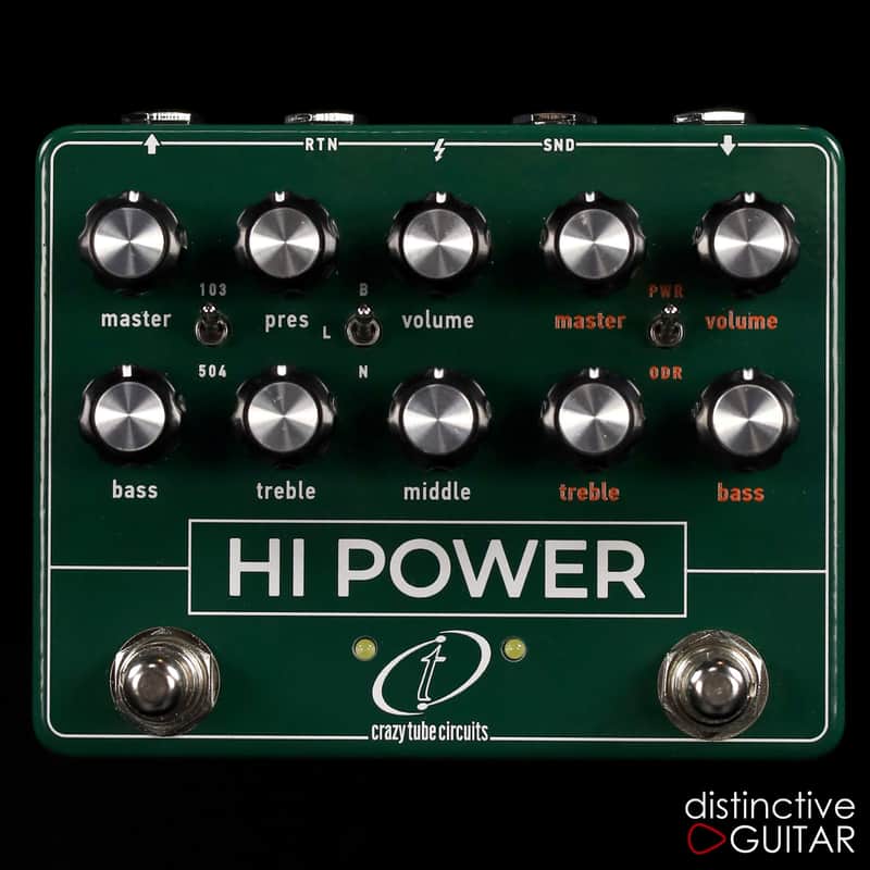 crazy tube circuits HI POWER ギターエフェクター Crazy Tube Circuits Releases HI POWER Guitar Pedal - Premier Guitar