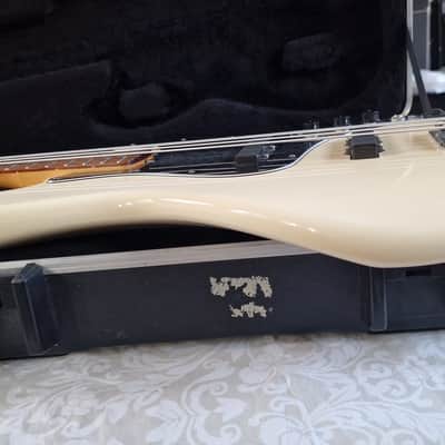 Fender American Standard Jazz Bass Custom Upgrades Olympic White 2015 image 11