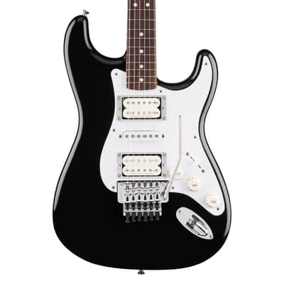 Used Fender Ltd. Ed. 50th Ann Dave Murray Stratocaster - Black w/Rosewood FB image 1