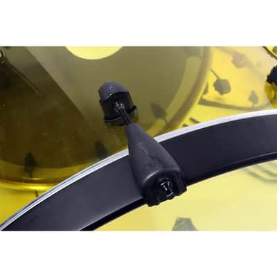 SJC Drums Josh Dun Torch 3-Piece Shell Pack Regular Yellow Acrylic image 5