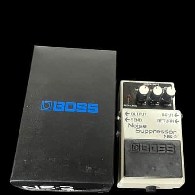Boss NS-2 Noise Suppressor (Silver Label) 1989 - Present - White X14972 image 1